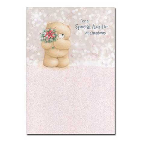 Auntie Forever Friends Christmas Card 