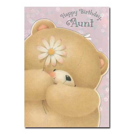 Aunt Birthday Forever Friends Card 