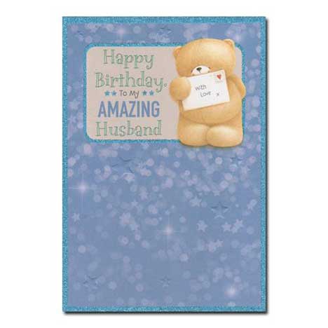 Husband Birthday Forever Friends Card 