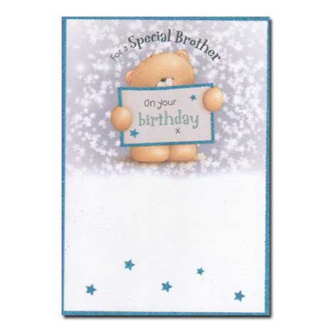 Brother Birthday Forever Friends Card 