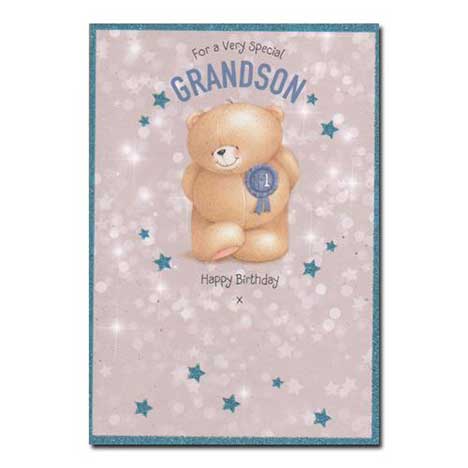 Grandson Birthday Forever Friends Card 