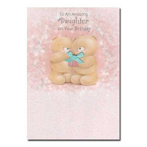 Daughter Birthday Forever Friends Card 