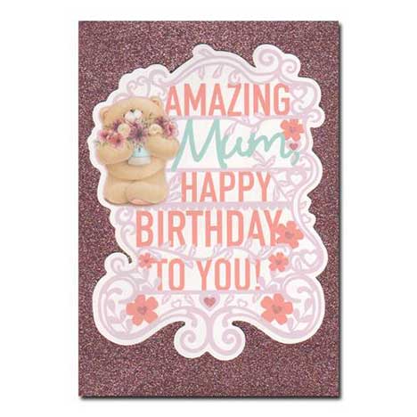 Mum Birthday Forever Friends Card 