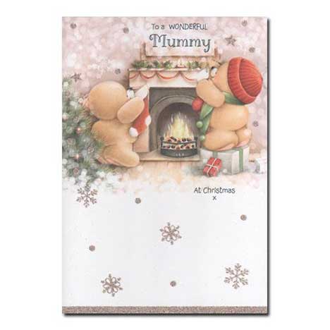Wonderful Mummy Forever Friends Christmas Card 