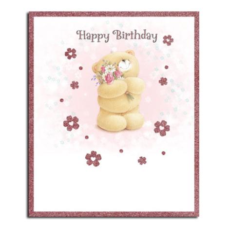 Happy Birthday Flowers Forever Friends Card 