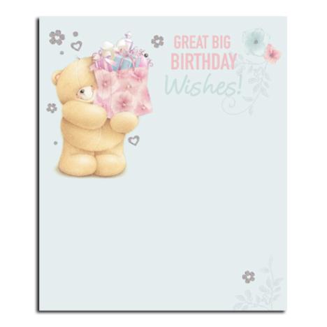 Big Birthday Wishes Forever Friends Card 