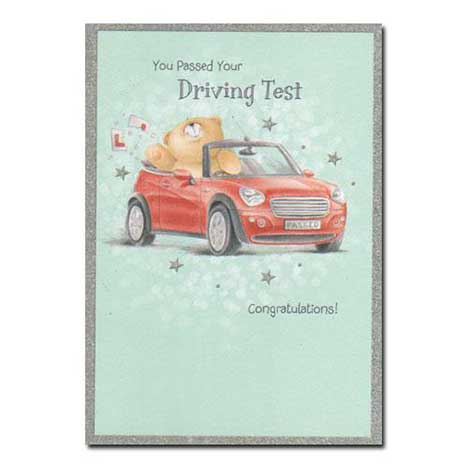 Congratulations on Passing Driving Test Forever Friends Card 