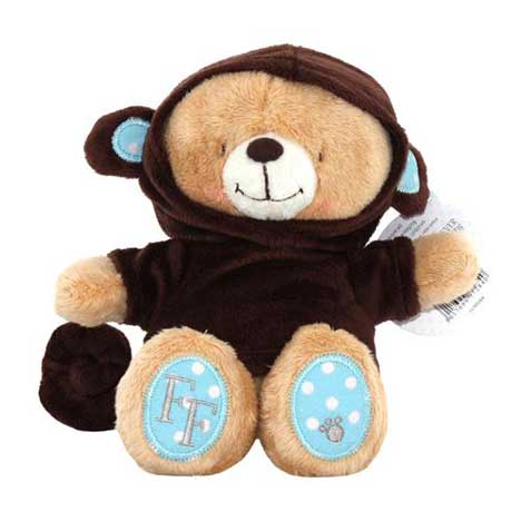 8" Dressed as Monkey Forever Friends Bear 