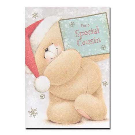 Special Cousin Forever Friends Christmas Card 