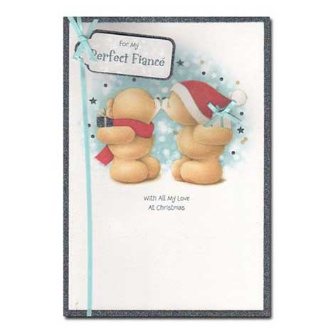 Perfect Fiance Forever Friends Christmas Card 