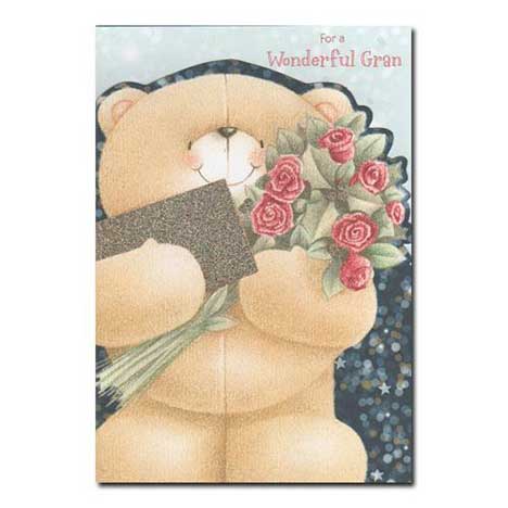 Wonderful Gran Forever Friends Christmas Card 