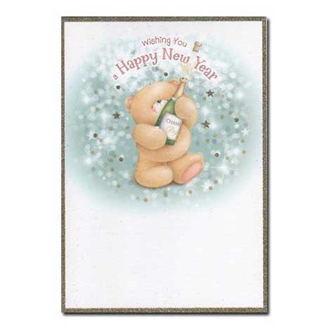Happy New Year Forever Friends Card 