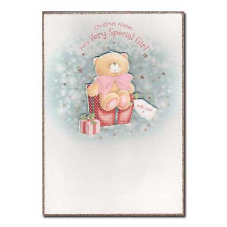 Very Special Girl Forever Friends Christmas Card 