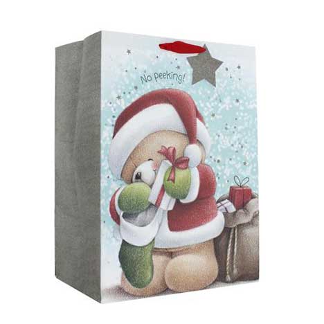 Extra Large Forever Friends Christmas Gift Bag 