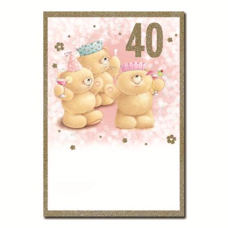 40th Birthday Forever Friends Card 