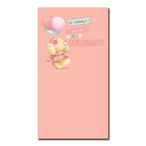 Great Granddaughter Forever Friends Birthday Card 