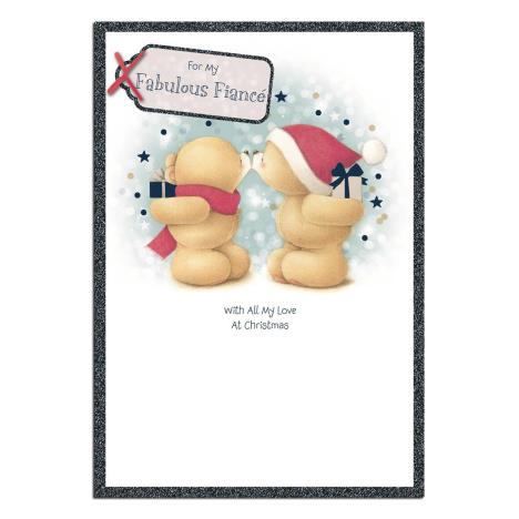 Fabulous Fiance Forever Friends Christmas Card 