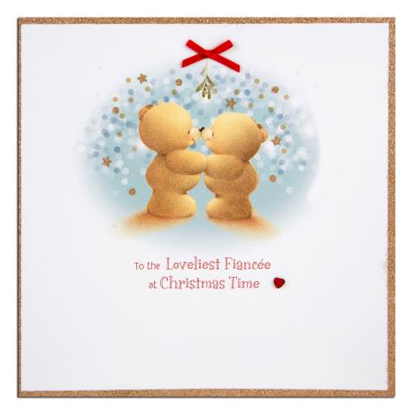 Fiancee Forever Friends Christmas Card 