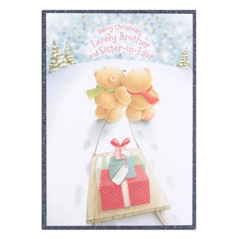 Brother & Sister-In-Law Forever Friends Christmas Card 