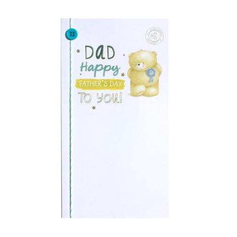 No 1 Dad Forever Friends Fathers Day Card 