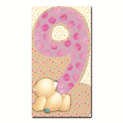 9th Birthday Forever Friends Card 