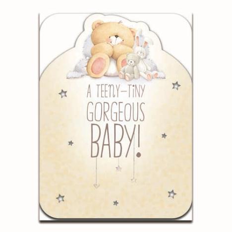 Gorgeous New Baby Large Forever Friends Card 