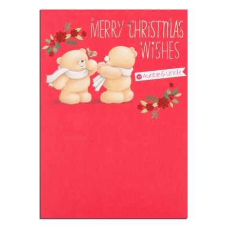 Aunt & Uncle Forever Friends Christmas Card 