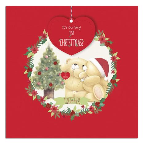 Our 1st Christmas Together Forever Friends Card 