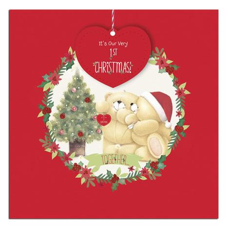 Our 1st Christmas Together Forever Friends Card 