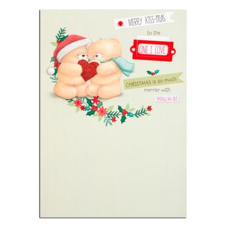 Merry Kiss-mas One I Love Forever Friends Christmas Card 