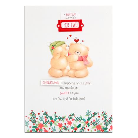 Festive Wish For Two Forever Friends Christmas Card 