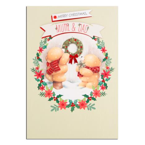Mum & Dad Forever Friends Christmas Card 