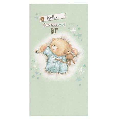 New Baby Boy Forever Friends Card 