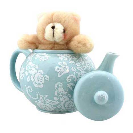 Time for Tea Forever Friends Teapot and Bear Set 