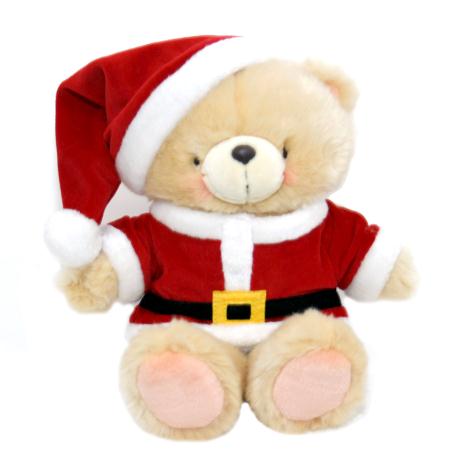 10" Forever Friends Santa Bear 