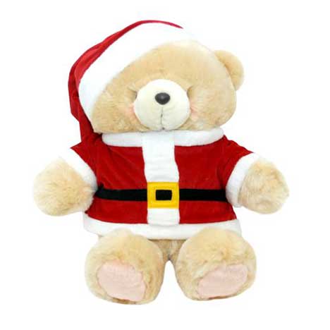 16" Santa Forever Friends Bear 