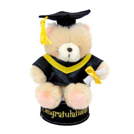 6" Forever Friends Graduation Plush Figurine 