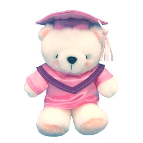 6" Pink Graduation Forever Friends Bear 