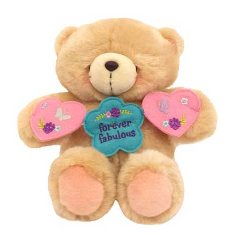 10" Forever Fabulous Banner Forever Friends Bear 