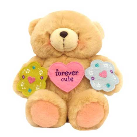 10" Forever Cute Banner Forever Friends Bear 