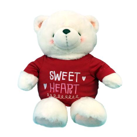 22" White Sweetheart Forever Friends Bear 