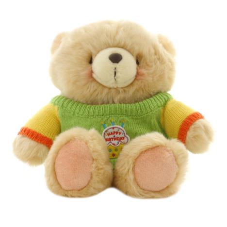 10" Happy Birthday Sweater Forever Friends Bear 