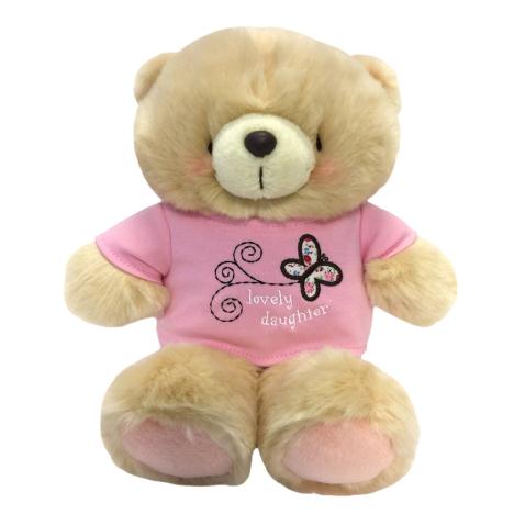 10" Lovely Daughter T Shirt Forever Friends Bear 