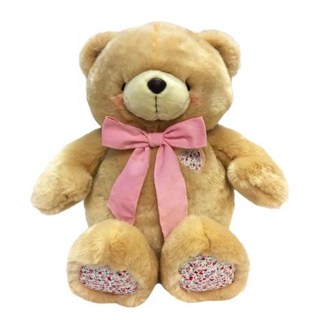 22" Floral Patterned Forever Friends Bear 