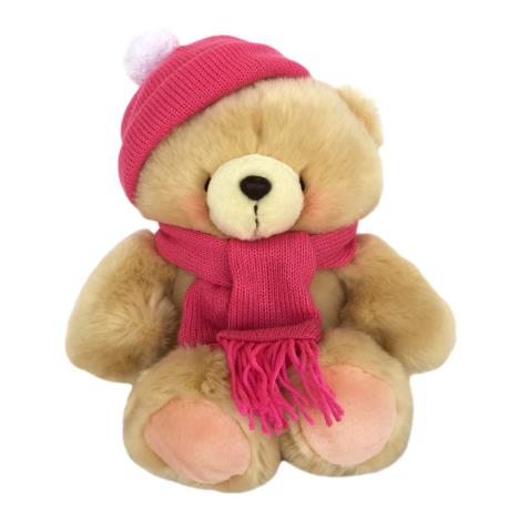 10" Winter Hat & Scarf Forever Friends Bear 