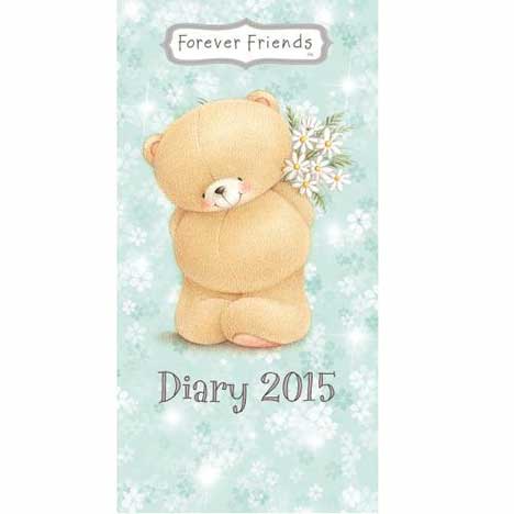 Forever Friends Slim Diary 2015 