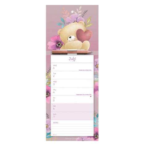 Forever Friends Week-to-View Magnetic Calendar 2024 