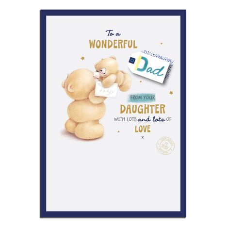 Dad From Daughter Forever Friends Fathers Day Card 