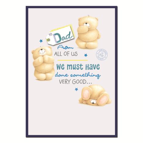 Dad From All Of Us Forever Friends Fathers Day Card 