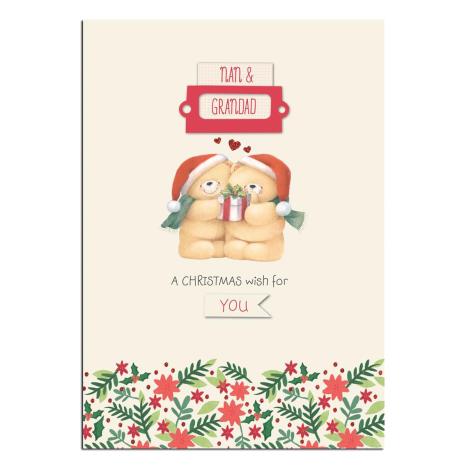 Nan And Grandad Forever Friends Christmas Card 